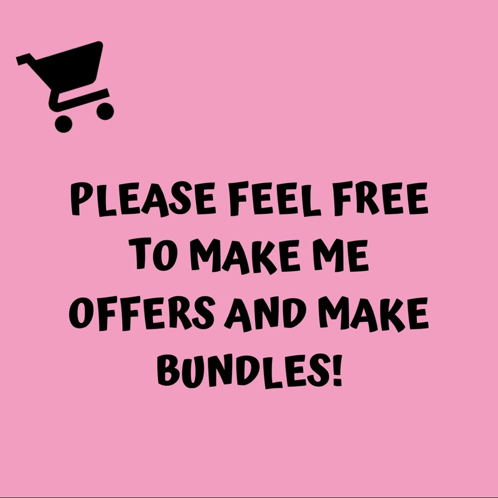 OPEN TO ALL OFFERS, I will work with you!💕